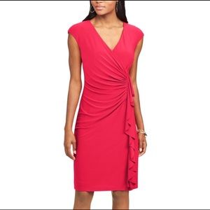 Chaps Red Dress 0960